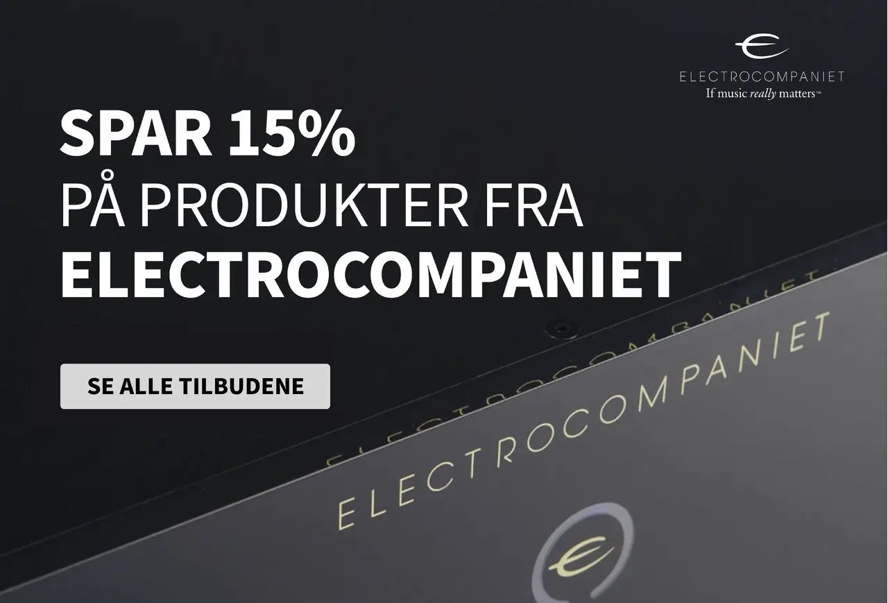 Spar 15% på alt fra electrocompaniet